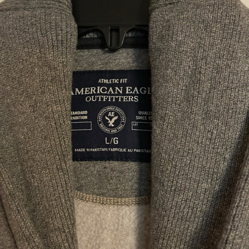 Sweatshirt button up jacket